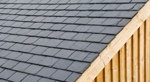 Slate roofing